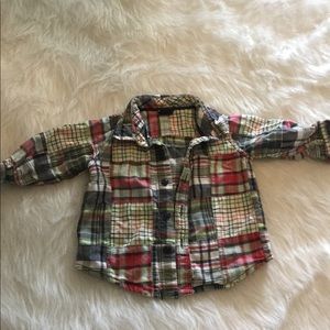 Baby Gap patchwork button down